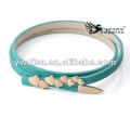 Hot Sell Narrow Lady's Dress Belt Plain PU Belt 2013